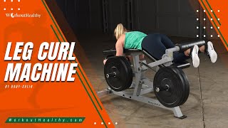 How to use the Leg Curl Machine (LVLC) by Body Solid