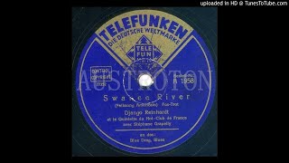 Video thumbnail of "Django Reinhardt et le Quintette du Hot-Club de France avec Stéphane Grapelly: Swanee River"