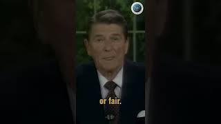 Ronald Reagan: Is It Fair?   Justifying Tax Dollars