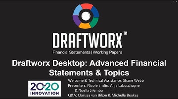 Draftworx Desktop: Advanced Financial Statements & Topics 2025