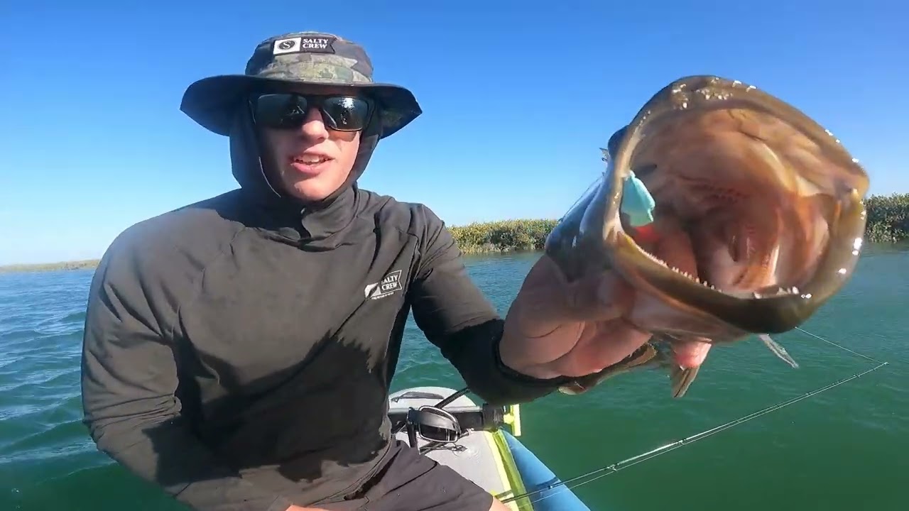 Kayak Fishing Baja: Hobie i Trek inflatables in the Mangroves