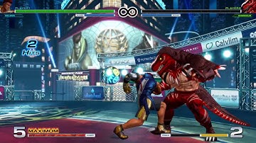 Testing Out Nelson - The King of Fighters XIV Demo