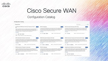A Catalog of Cisco Validated and Managed Configuration for WAN