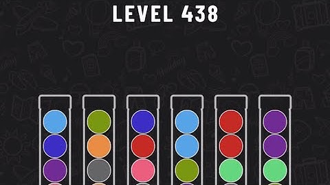 Ball Sort Puzzle Level 438 #ballsortpuzzle #ballsortpuzzlegameplay #puzzlegame #mobilegames