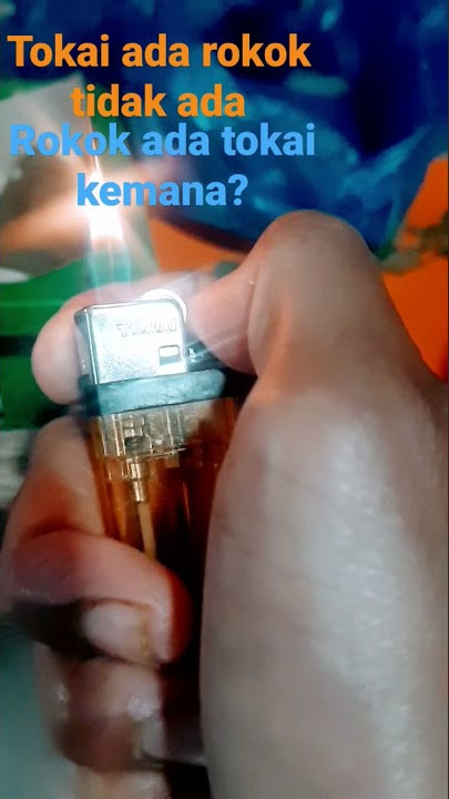 Faktanya punya rokok ga punya mancis?