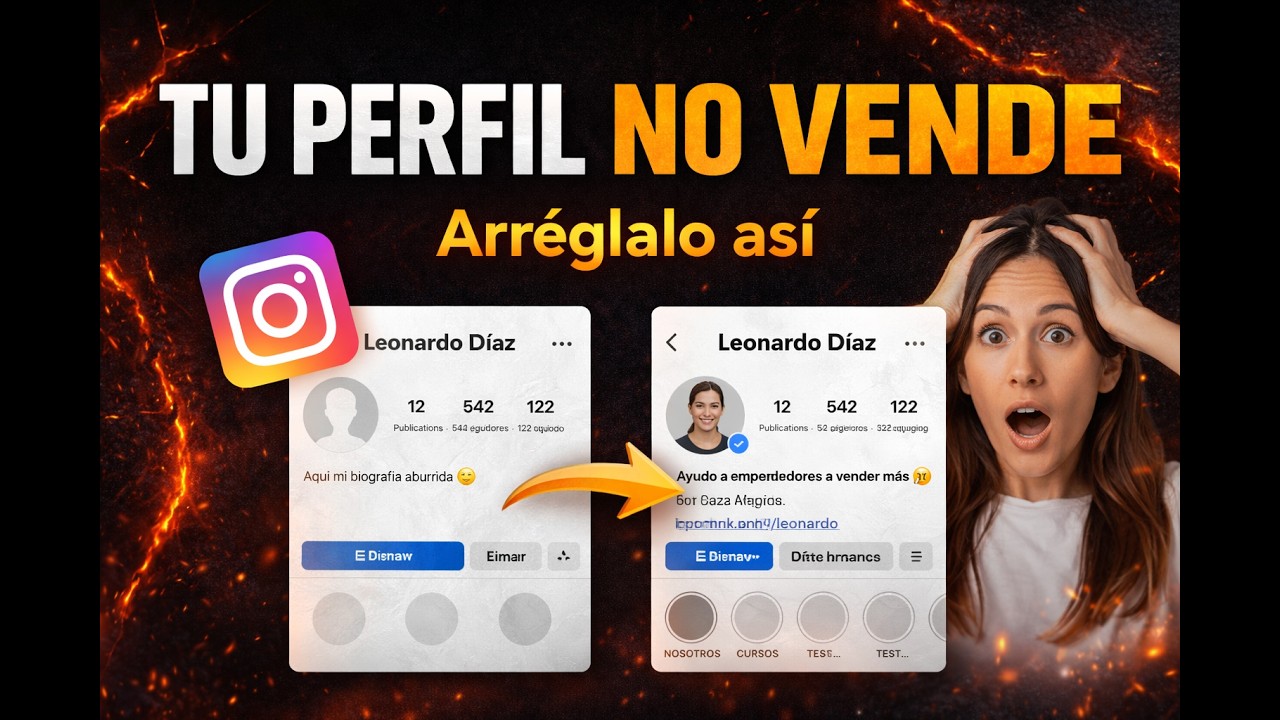 👉 Cómo OPTIMIZAR tu PERFIL de INSTAGRAM para VENDER (Paso a Paso) 💰 ...