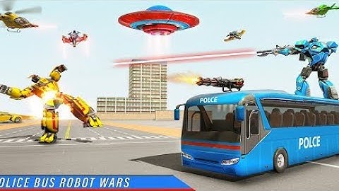 Mars Battle Bus Robot Game 3D Android Gameplay#1
