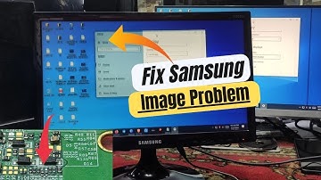 Fix Samsung Monitor Double Image Problem Fast & Easy || Created by Afjal Hossain