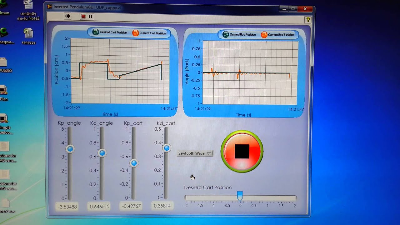 Inverted Pendulum Arduino Inverted pendulum cart tracking +Arduino - YouTube