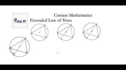(Extended Law of Sines) Statement AND Proof.