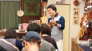 『Twist and shout』Kyas Solo Ukulele Workshop@UKULELE MANIA