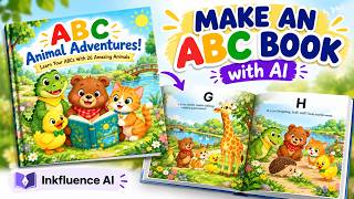How to Create an ABC Alphabet Book With AI | Inkfluence AI