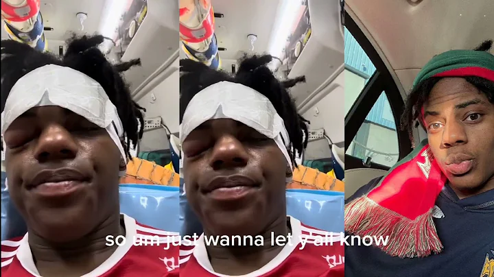 iShowSpeed explains what happened to his eyes, it is terrible