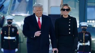 Trump departs D.C. for Florida on last morning of presidency