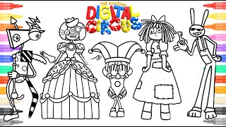 The Amazing Digital Circus 2 New Coloring Pages / How to Color characters from New Episode 2