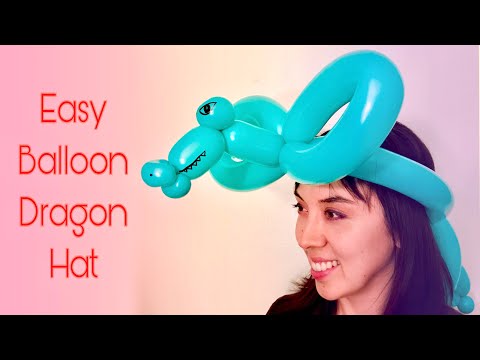 How to Make a Balloon Dragon Hat