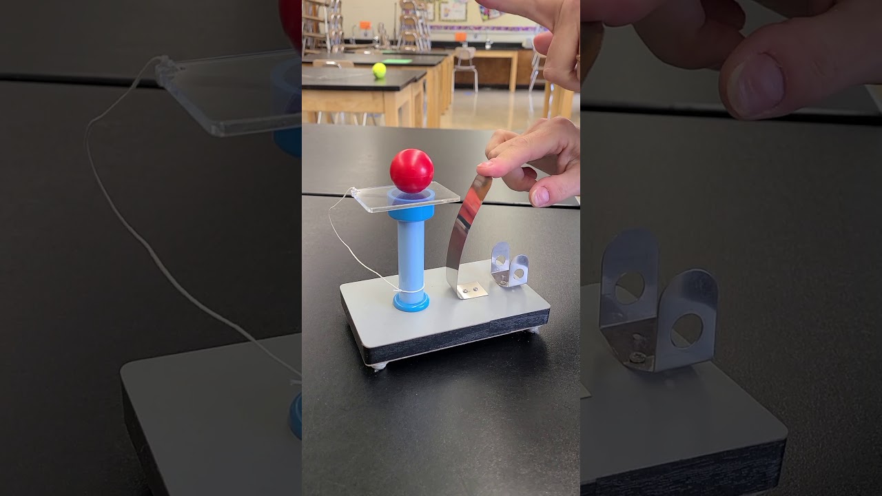 Example: Newton's First Law of Motion: Inertia Apparatus