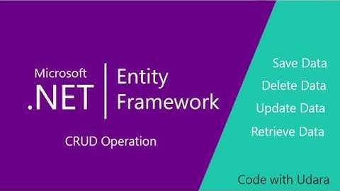 Part 4.3 ASP.NET Entity Framework CRUD Operation