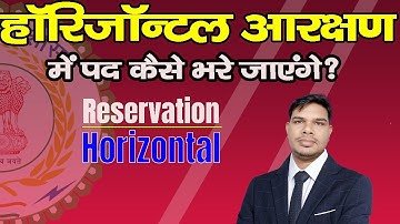 HORIZONTAL AARAKSHAN में पद कैसे भरे जाते हैं | vertical and horizontal reservation | reservation cg