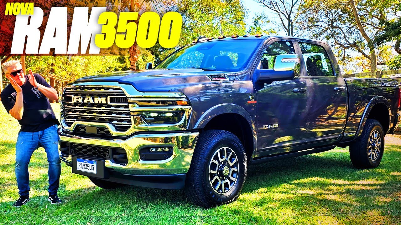 Nova RAM 3500 Longhorn - AGORA SÃO 150 mkgf DE TORQUE, TEM MAIS EQUIPAMENTOS, MAS O PREÇO DESANDOU!