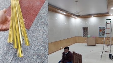 Nên Sử Dụng Nẹp T hay Nẹp H Để Thi Công Nhựa Ốp Tường Vân Đá PVC | Trang Trí Nội Thất 3D