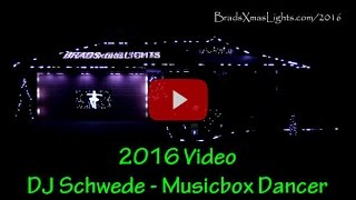 Brad's Xmas Lights 2016: Music Box Dancer