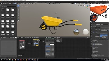 blender 2 8 modeling practice making a wheel barrow in blender eevee