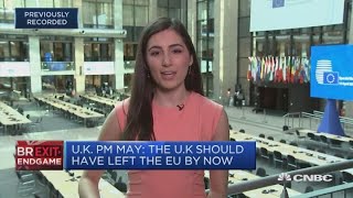 Eu Grants Uk Flexible Brexit Extension Until October 31 Squawk Box Europe