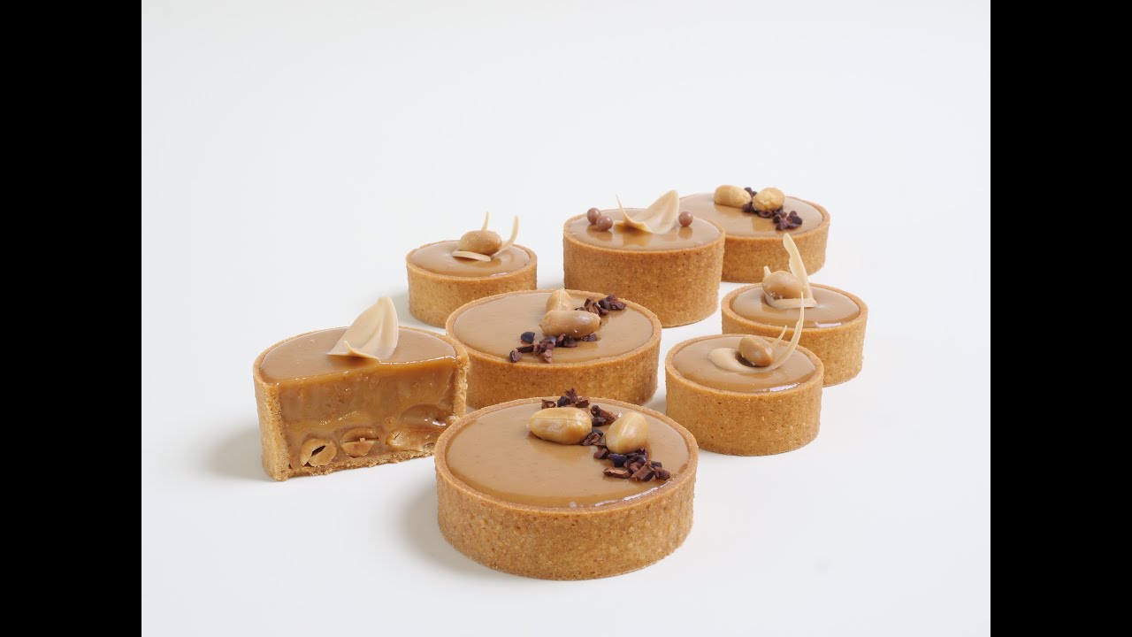 Arašidové tartaletky ☆ Peanut tarts ☆Тарталетки ☆ karamelové košíčky ☆ корзиночки