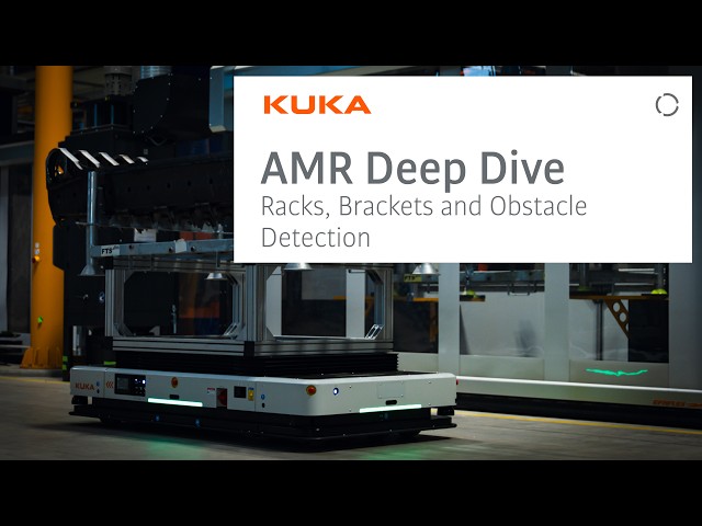 Racks, Brackets, and Obstacle Detection with KUKA AMRs