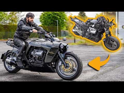 Видео: Кастомизация старого Honda в футуристический мотоцикл - Полная реставрация