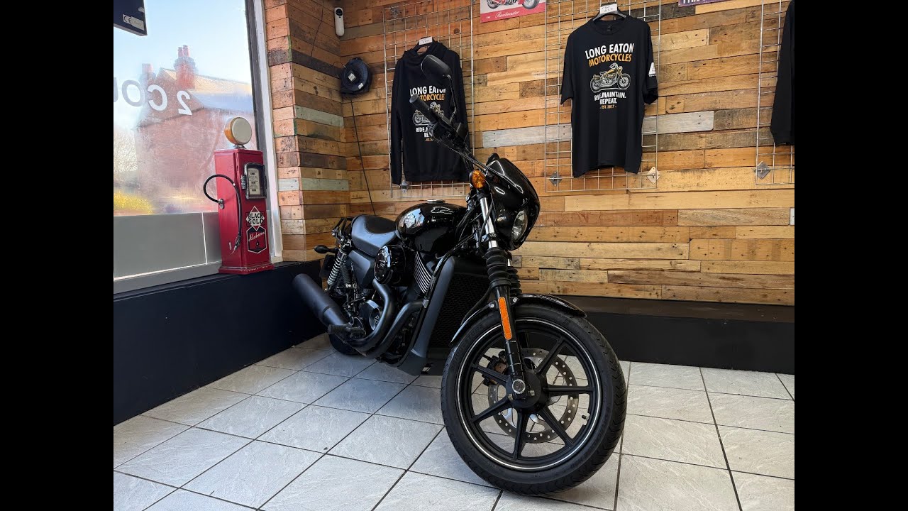 2015 Harley Davidson Street Rod 750 For Sale at Long Eaton Motorcycles