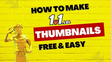 HOW TO MAKE 1V1.LOL THUMBNAILS USING CANVA