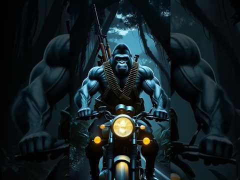 Gorilla Saves Cat