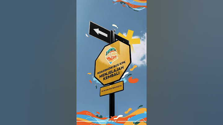Roadshow Bus KPK Menjelajah Kembali!