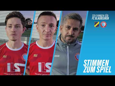 Stimmen zum Spiel gegen den SSV Ehingen-Süd