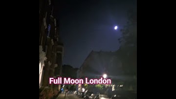 Thumbnail of Full moon on the sky London #short #shortvideo #shortsfeed