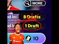After 100 Drafts, I'm traumatized 😭☠️ #eafc #fifa #fcmobile #fifamobile