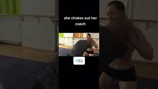 #choke #tallgirl #ufc #mmaufc #tapout #mma #grappling #mixedwrestling #shorts