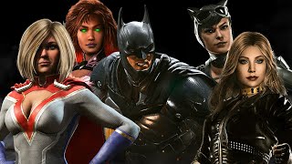 Falas Entre Batman & Todas as Mulheres de Injustice 2