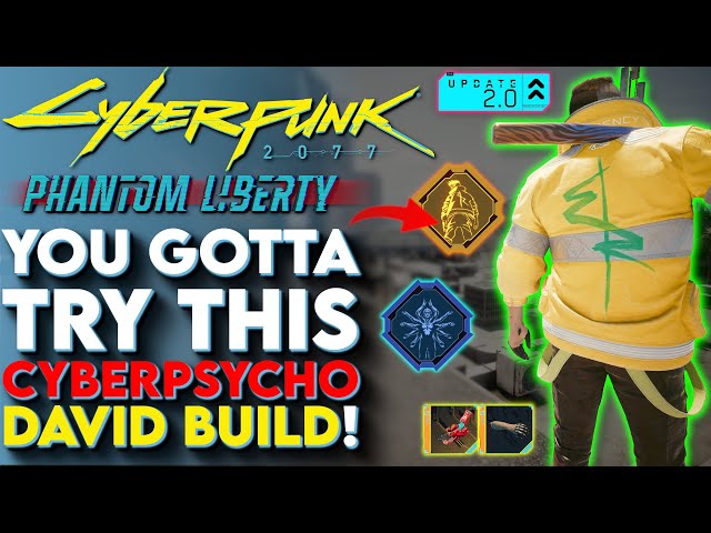 Cyberpunk 2077 Phantom Liberty 2.0: Edgerunners David Martinez Solo build  guide