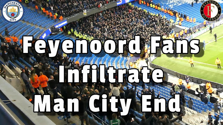 Feyenoord Fans Infiltrate Man City End - Manchester City 3 - Feyenoord 3 - 26/11/24