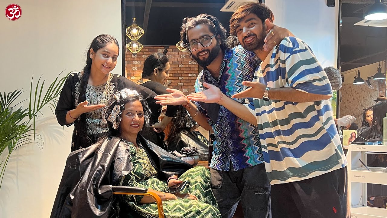 Mummy Ka Hair Transformation || Papa Hue Shock || Nitin Watts Vlogs