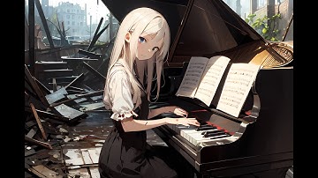 [狂おしく悲しげなピアノ曲の自動作曲] Sonic Pi algorithmic music -  sorrowful piano rock