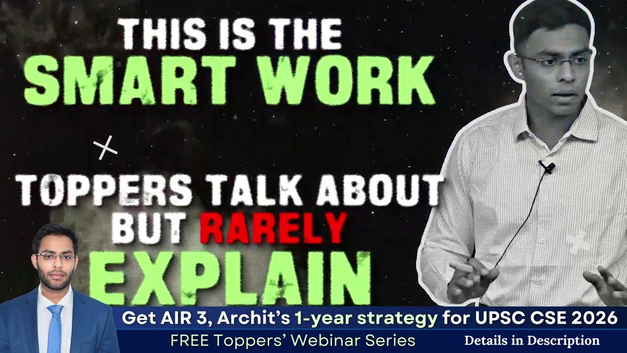 In 24 hrs: UPSC in just 'ONE' attempt | AIR 3 Archit Dongre will be LIVE at LevelUp IAS