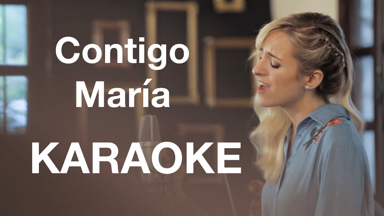 ⁣Contigo María (Karaoke) | Athenas