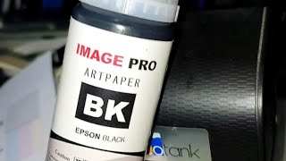 TECHNICAL TEST OF THE ORIGINAL EXIT ROLL OF THE EPSON 4 DIGIT PRINTER USING ART PAPER IMAGE PRO INK.