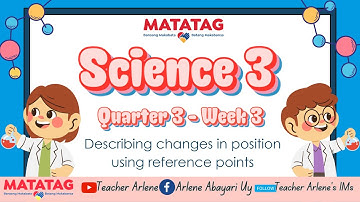 SCIENCE 3 WEEK 3 QUARTER 3 Describing Changes in Position Matatag Revised K12