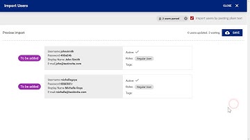 Test Invite Exam Software: How to add Users to your Organization with Type & Paste method