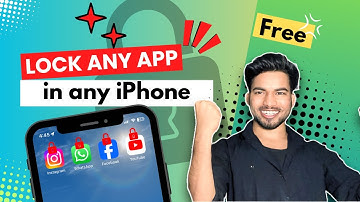 How to Lock Any App in iPhone Free - 2024 (Quick & Easy) 🔥